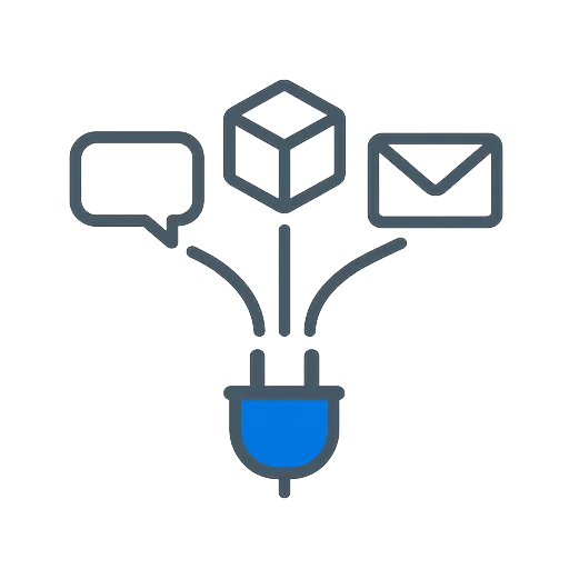 Подключите мессенджеры, CRM и e‑mail